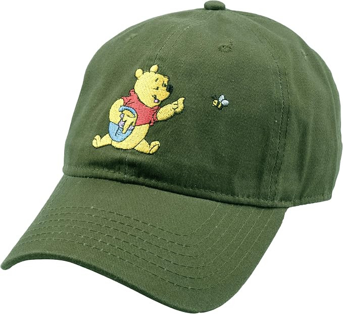 Disney Winnie The Pooh Dad Hat, Adjustable Cotton Baseball Cap with Curved Brim | Amazon (US)