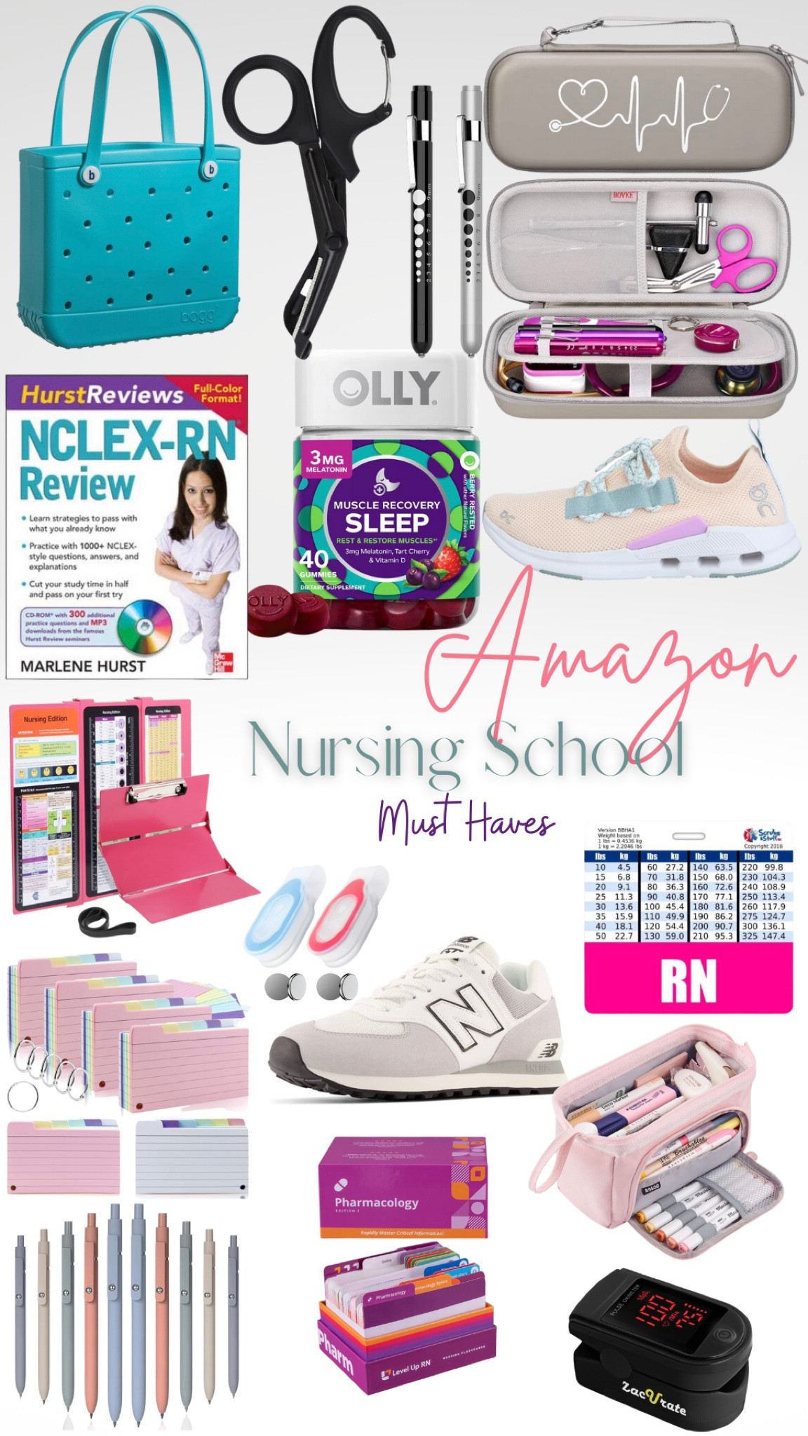 Amazon Nursing School Must Haves ✨🌸  #amazon #amazonfinds #nurse #nursing #nurses #nursingschool #work

#LTKFind #LTKGiftGuide #LTKworkwear