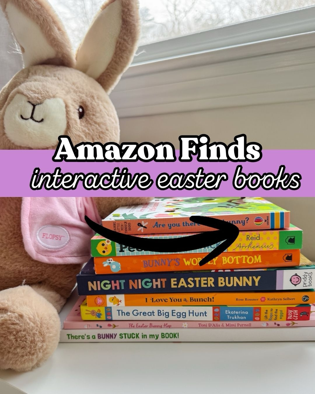These are the cutest hands-on Easter reads to add to their basket! 🐰🐣 The perfect way to add something fun and engaging to their basket. 

#LTKSeasonal #LTKmomlife #LTKKids