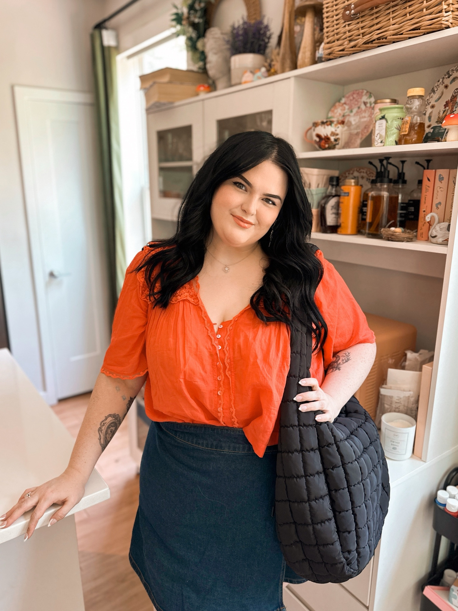 Target skort and free people blouse. Wearing XL on top and 2X on bottom


#LTKPlusSize