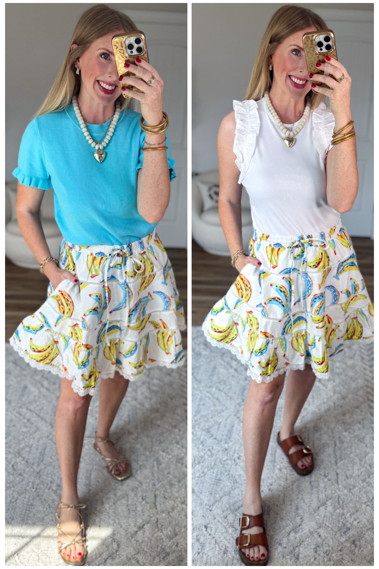 2 ways to wear this banana skirt from Walmart!

#LTKootd #LTKmomlife
