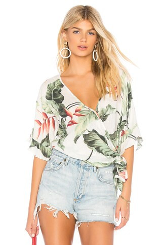 Athena Wrap Top | Revolve Clothing (Global)