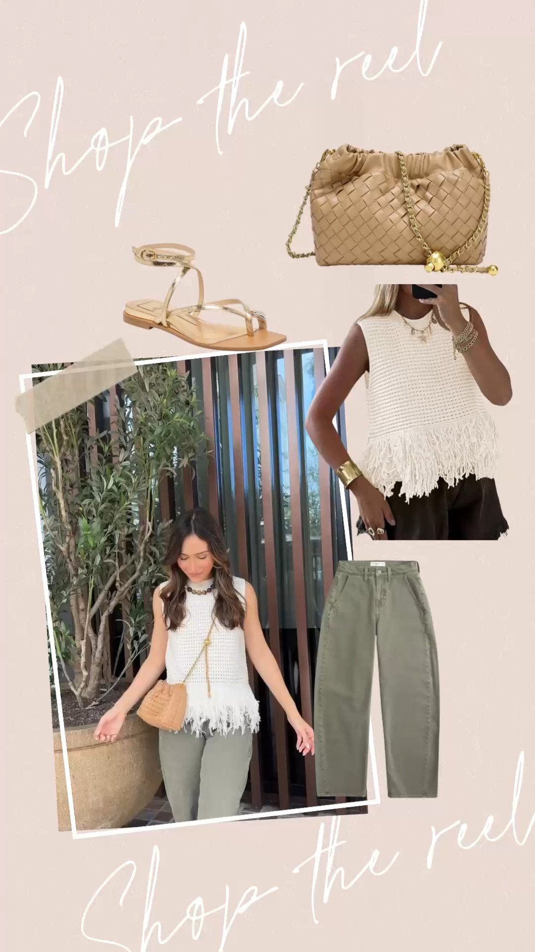 Shop the reel!! Love this outfit I can’t believe how cute this Amazon top is! It pairs so well with anything and these barrel jeans really make the outfit so cute and casual!! 

#LTKSeasonal #LTKPetite #LTKootd