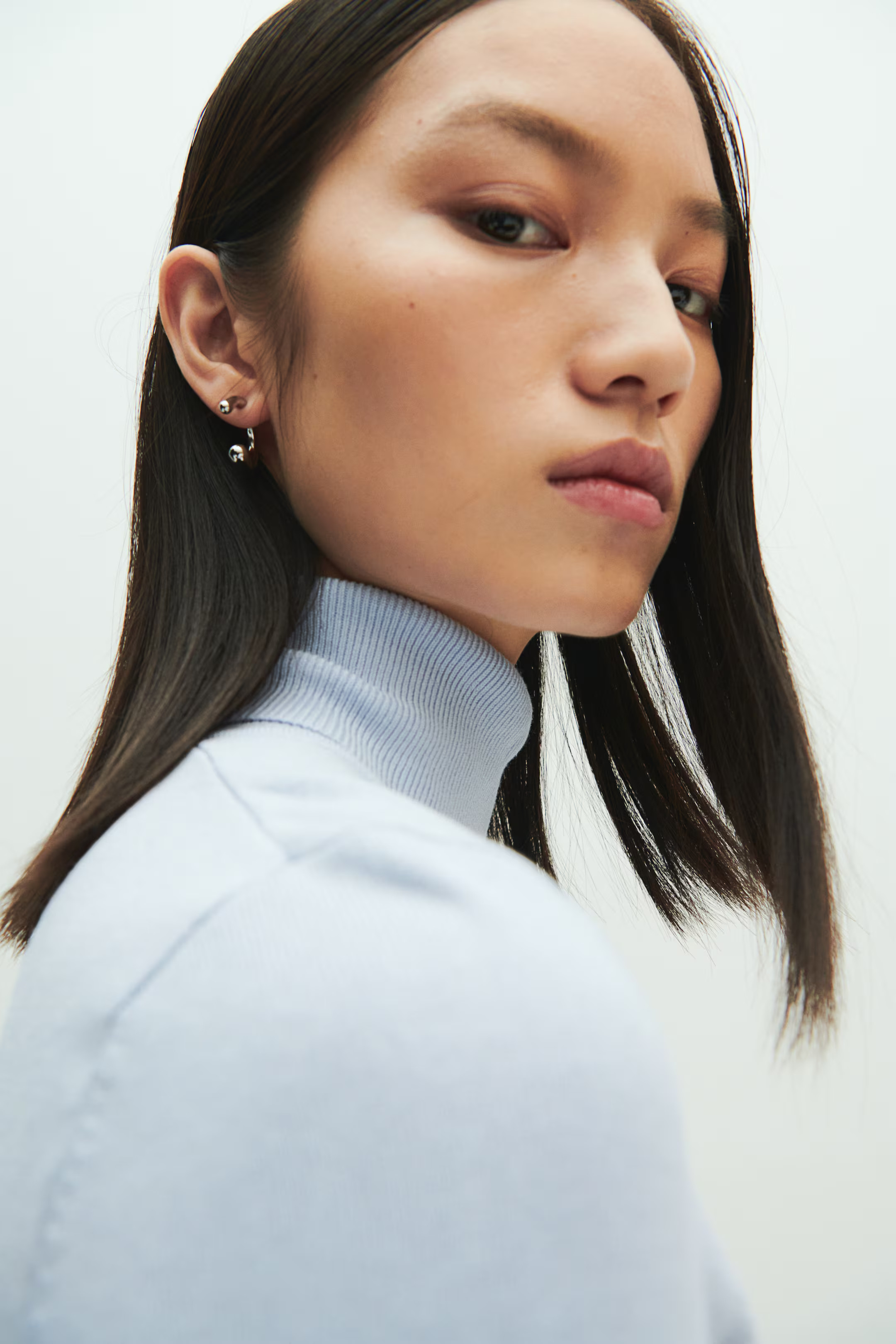 Fine-Knit Turtleneck Top | H&M (US + CA)