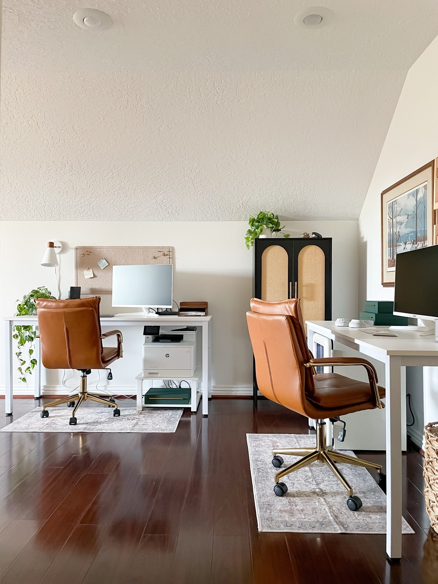 Our loft home work space turned out so great! Pretty much everything you see came from Amazon.

#LTKHome