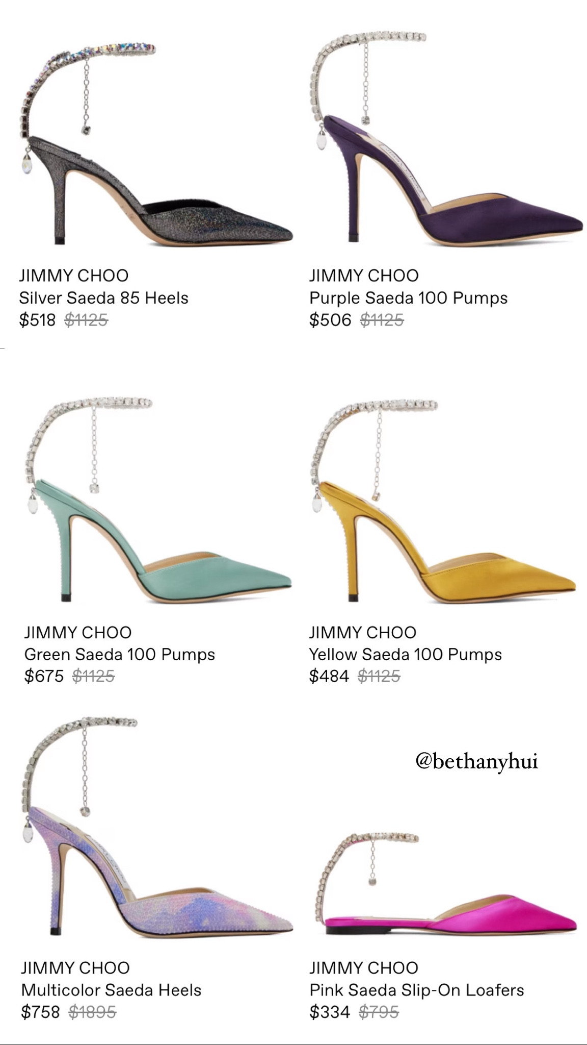 Jimmy Choo Saeda Heel Shoe Sale 

#LTKshoecrush #LTKitbag #LTKsalealert