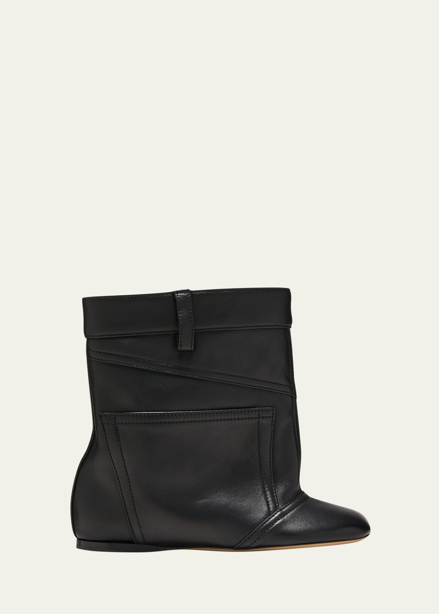 Loewe Toy Panta Ankle Leather Boots | Bergdorf Goodman