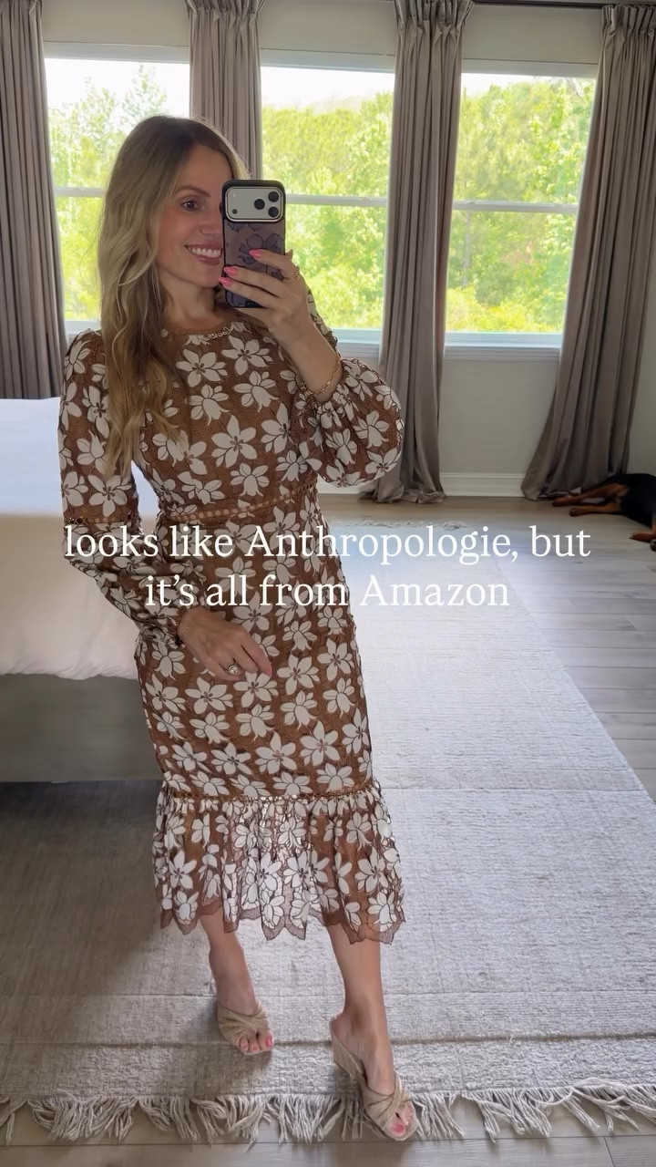 these dresses look like Anthropologie, but they are all Amazon✨

#LTKootd