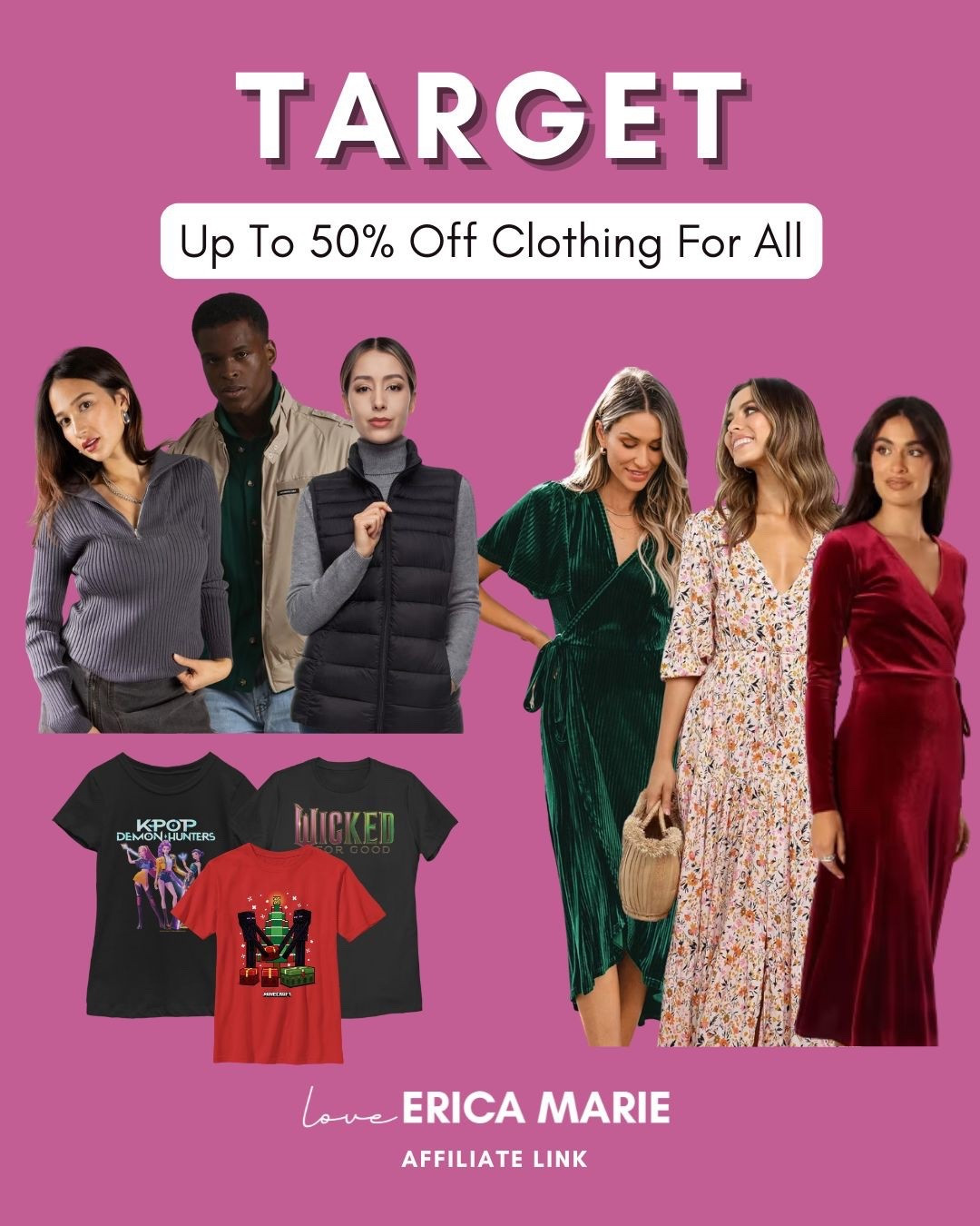 Up to 50% off clothing for all

#LTKFindsUnder100 #LTKSaleAlert #LTKHoliday