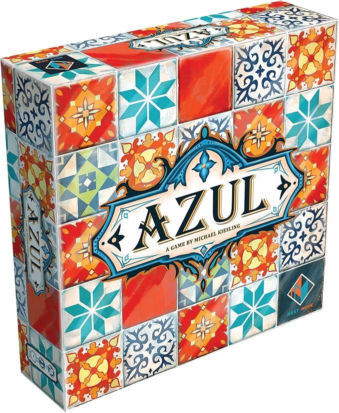 Azul-Board Game Strategy-Board Mosaic-Tile Placement Family-Board for Adults and Kids Ages 8 up 2... | Amazon (US)