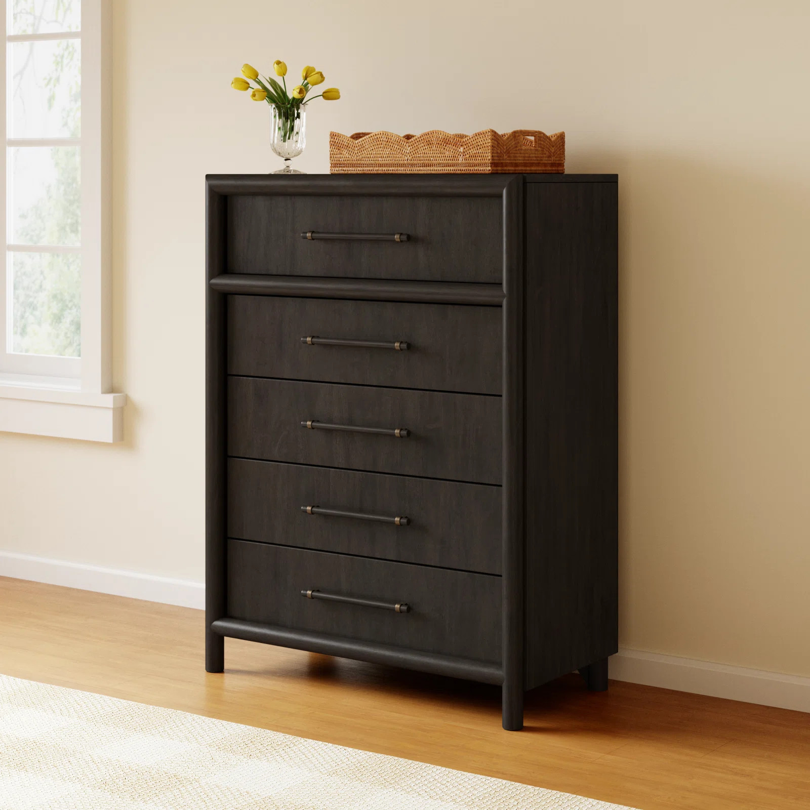 Birch Lane™ Colleen 5 - Drawer Chest & Reviews | Birch Lane | Birch Lane