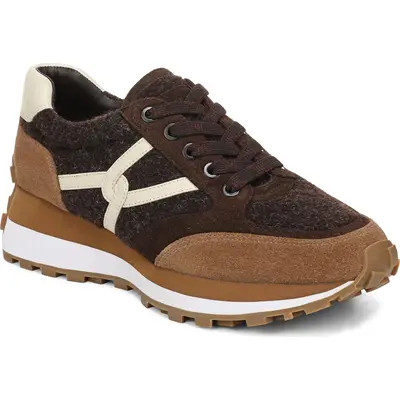 Veronica Beard Valentina Sneaker in Coconut/Black at Nordstrom, Size 6.5 | Nordstrom