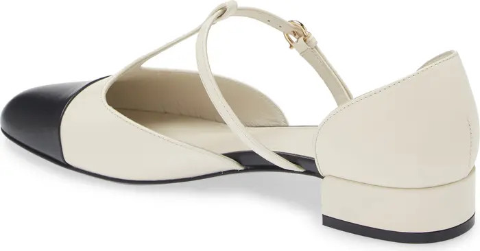 FERRAGAMO Linette d'Orsay T-Strap Flat (Women) | Nordstrom | Nordstrom