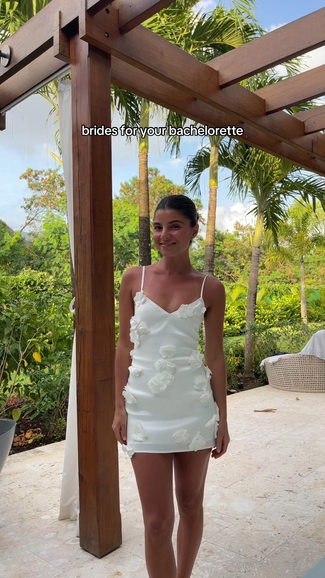 such a cute bachelorette dress option! wearing xs petite and could have done 1 size up! 

#LTKPetite #LTKSaleAlert #LTKWedding