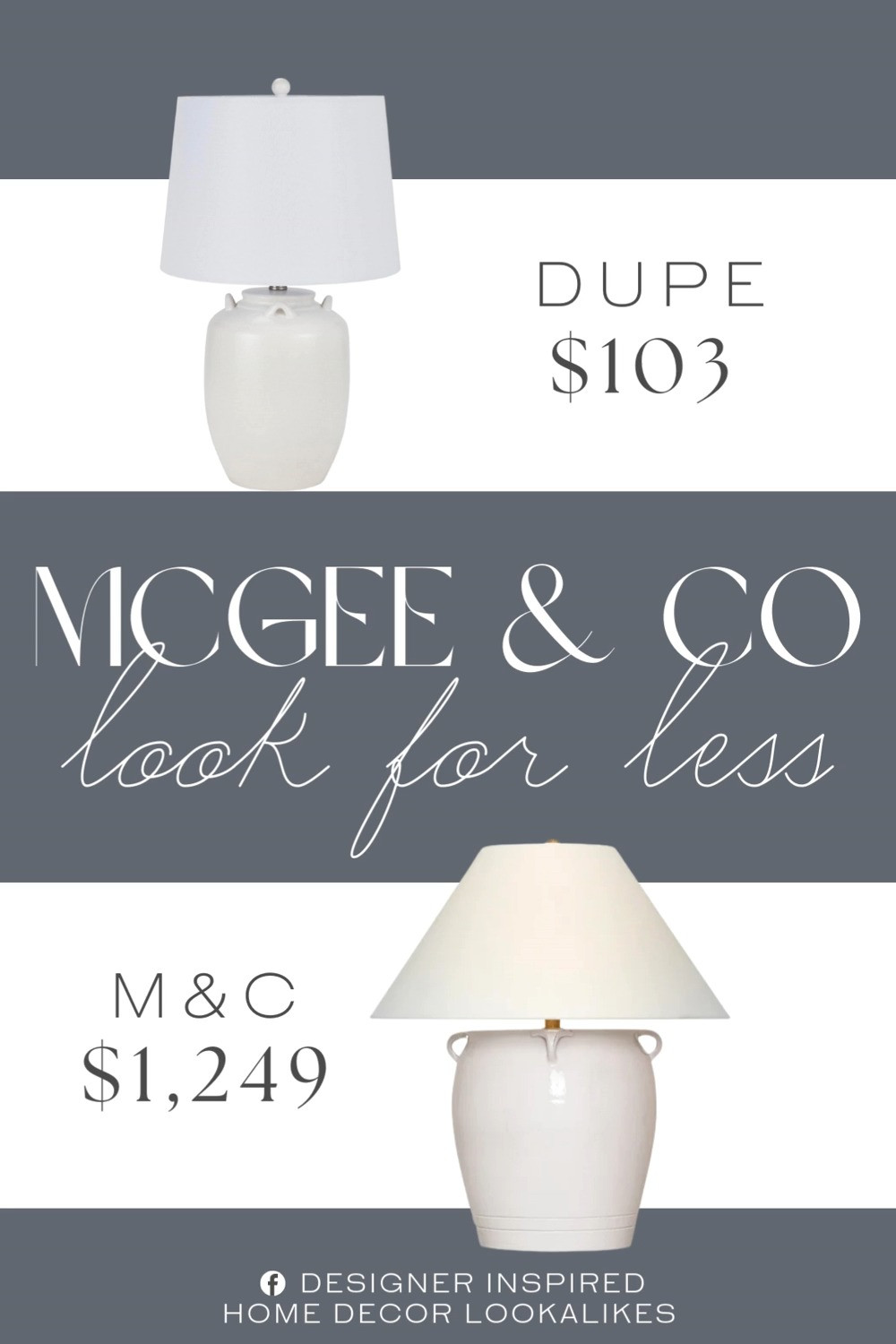 Inspired by McGee & Co Table Lamp. Farmhouse Ceramic Lamp. Bedside Table Lamp. Rustic White Table Lamp. Ceramic Jug Lamp. Neutral Farmhouse Lamp. Minimalist Farmhouse Lamp. Entryway Accent Lamp. 

Home more affordable option find copy cat similar look for less budget friendly affordable cheap cheaper beautiful pretty. Clearance sale coupon code discount code promo code luxury lookalike look a like Inspo inspiration inspired by idea ideas Love like these? I share multiple every day in my FB group.
#mcgeeandcoinspired #tablelamp #accentlamp #bedsidelamp #ceramiclamp #farmhousestyle #juglamp #ceramiclamp #decorinspo  

 #LTKHome