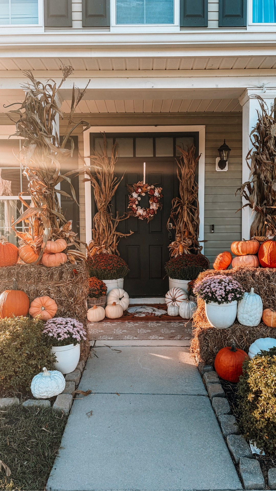 Fall front door