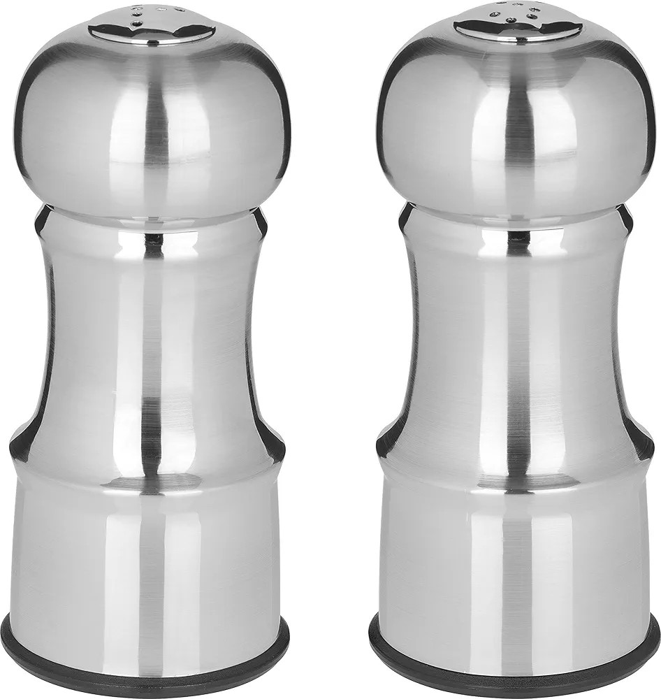 Trudeau Stainless Steel Salt and Pepper Shakers, 4-1/2-Inch tall | Amazon (US)
