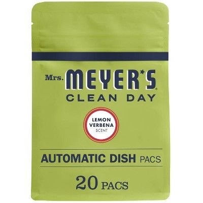 Mrs. Meyer's Lemon Verbena Auto Dish Soap - 0.71oz | Target