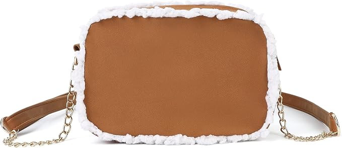 Clearlove Small Retro Classic Fashion Design Messenger Shoulder Bag with Zipper Closure for Women | Amazon (US)