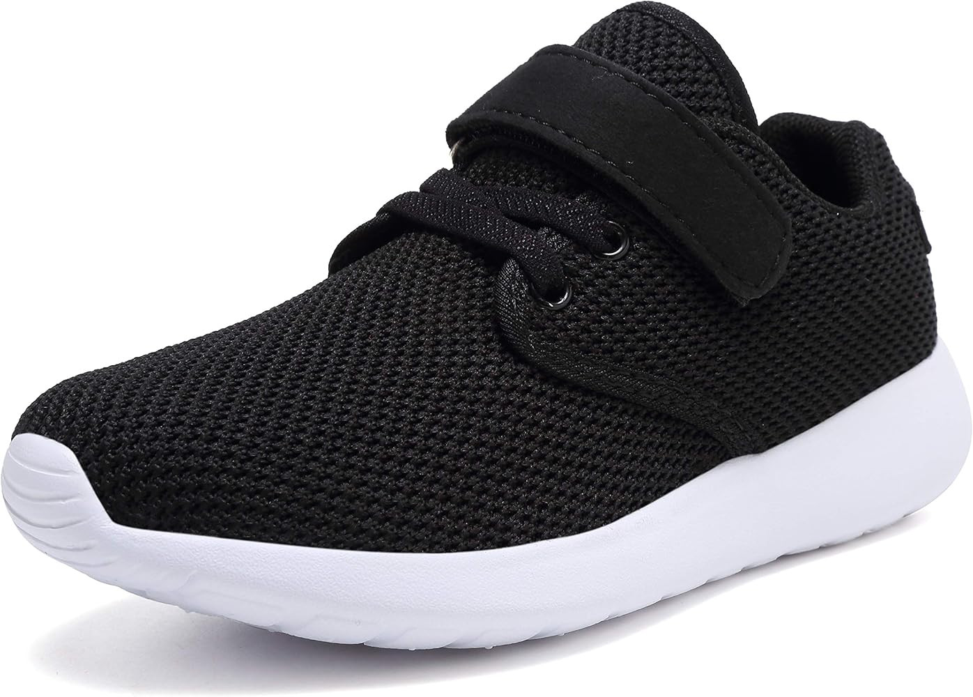 TOEDNNQI Boys Girls Sneakers Kids Lightweight Breathable Strap Athletic Running Shoes for Little Kid | Amazon (US)