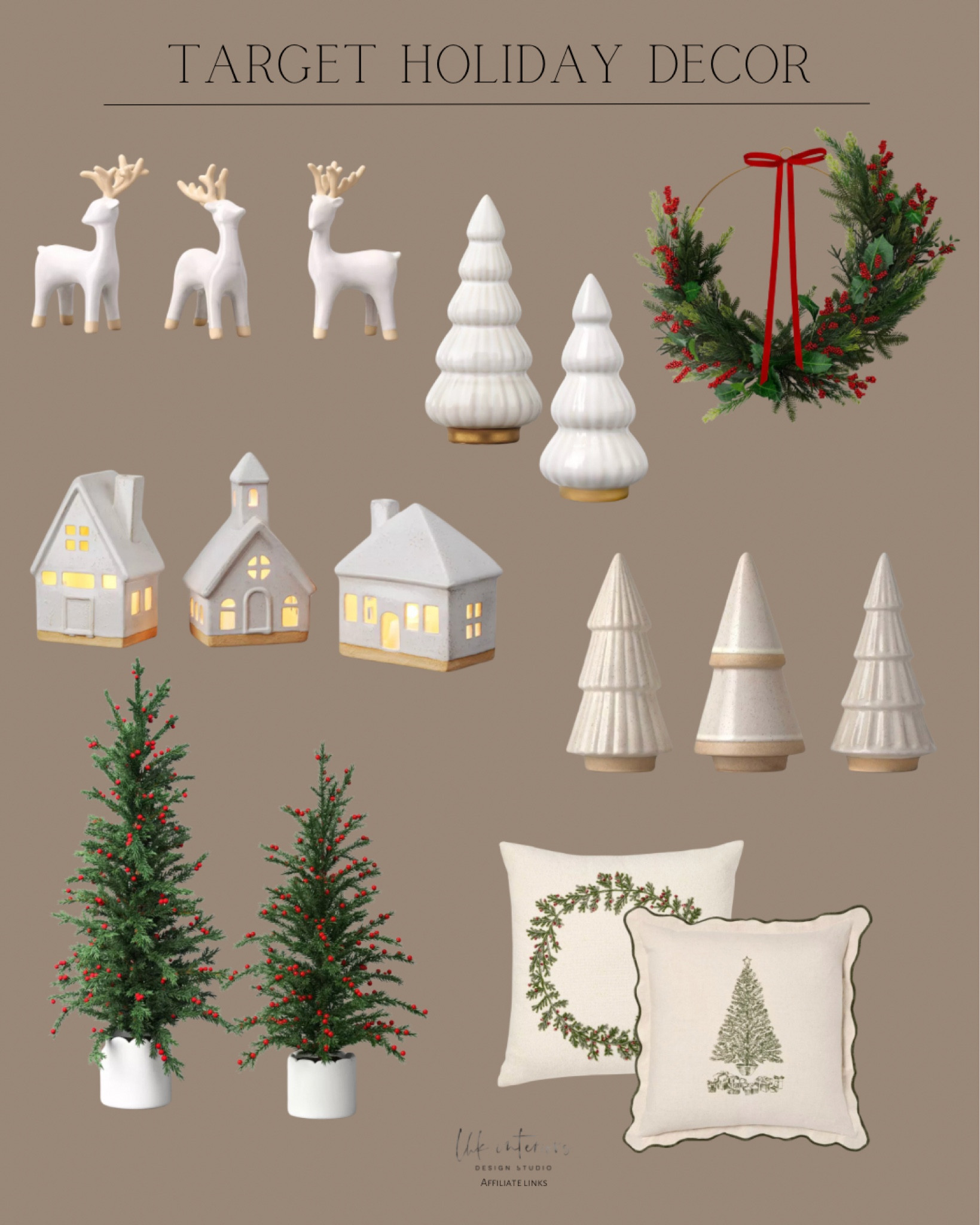 Target Holiday Decor 


#LTKHome #LTKHoliday #LTKFindsUnder100