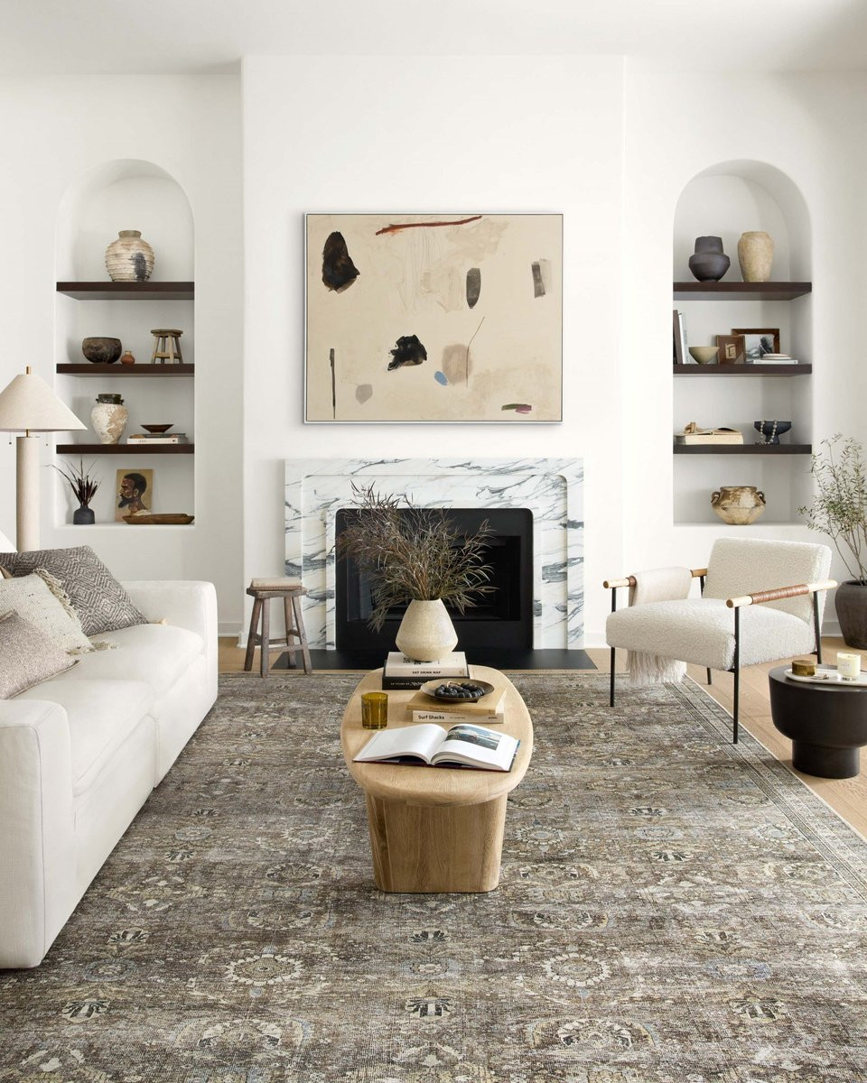 Layla Printed - LAY-13 Area Rug | Rugs Direct