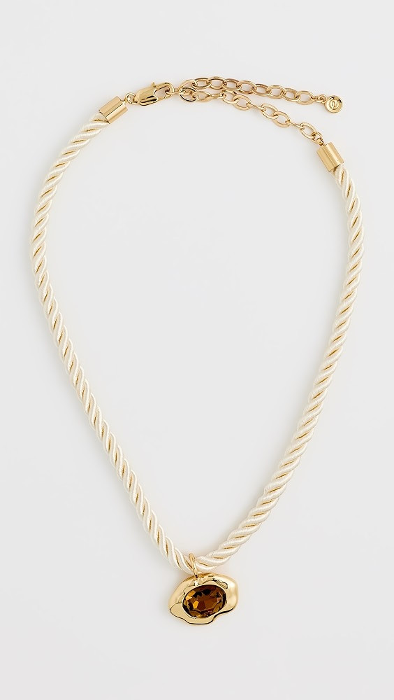 Molten Pendant Rope Necklace | Shopbop