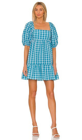 Lucietta Dress in Sutton Plaid | Revolve Clothing (Global)
