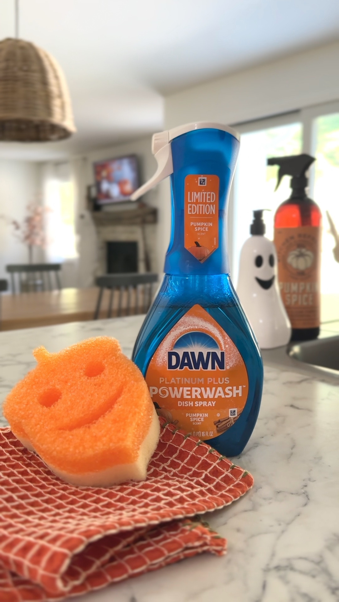 Pumpkin Spice Dawn Powerwash. Pumpkin spice kitchen. Holiday Dawn Powerwash. Holiday soap. Holiday kitchen. Fall scrub daddy. Halloween scrub daddy  

#LTKHome #LTKSeasonal