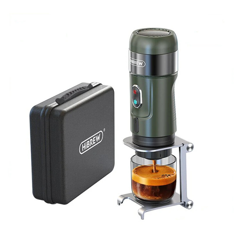 [EU Direct] HiBREW H4B Wireless Electric Portable Espresso Coffee Machine & Storage Bag & Foldable Holder for Car & Home | Banggood