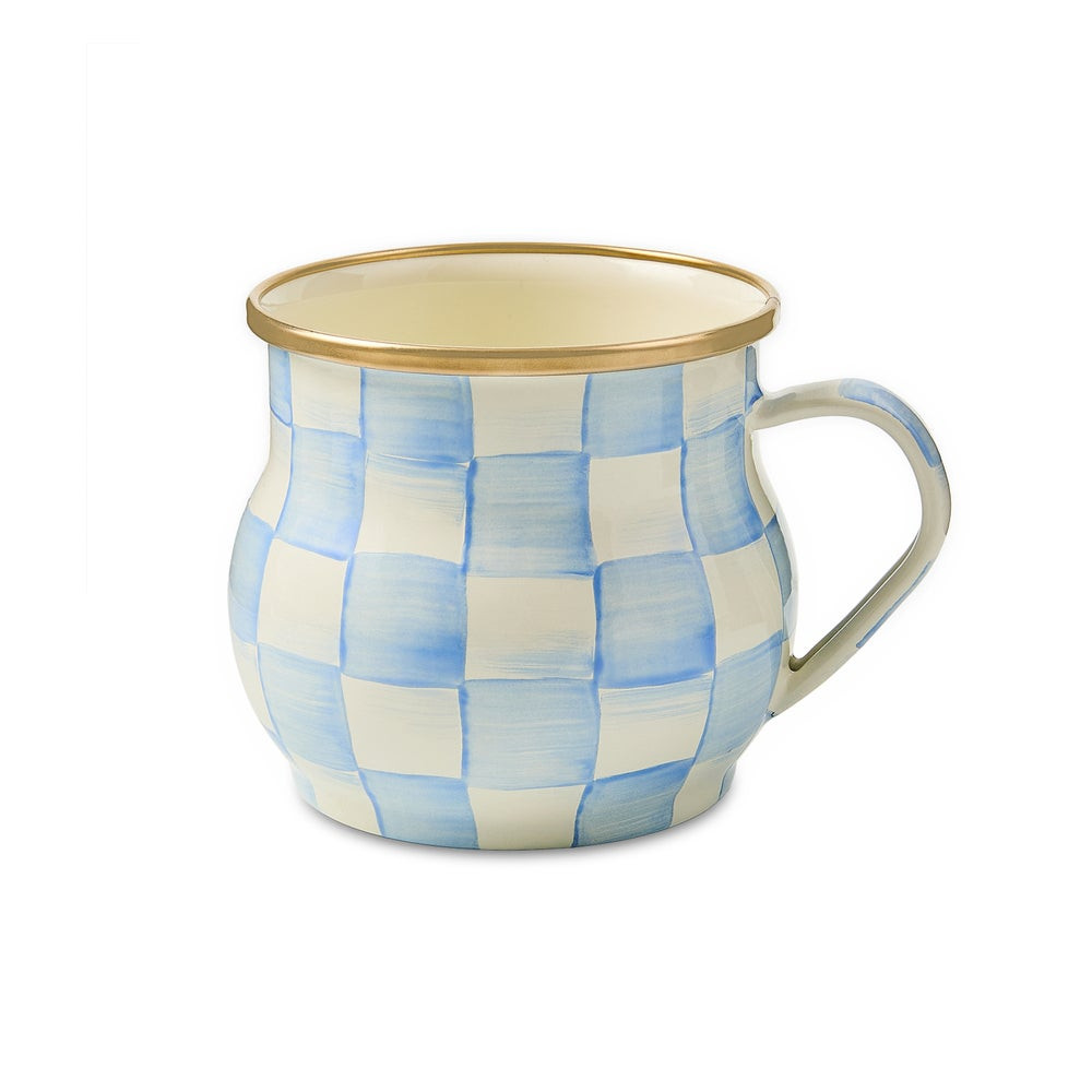 Sky Check Mug | MacKenzie-Childs
