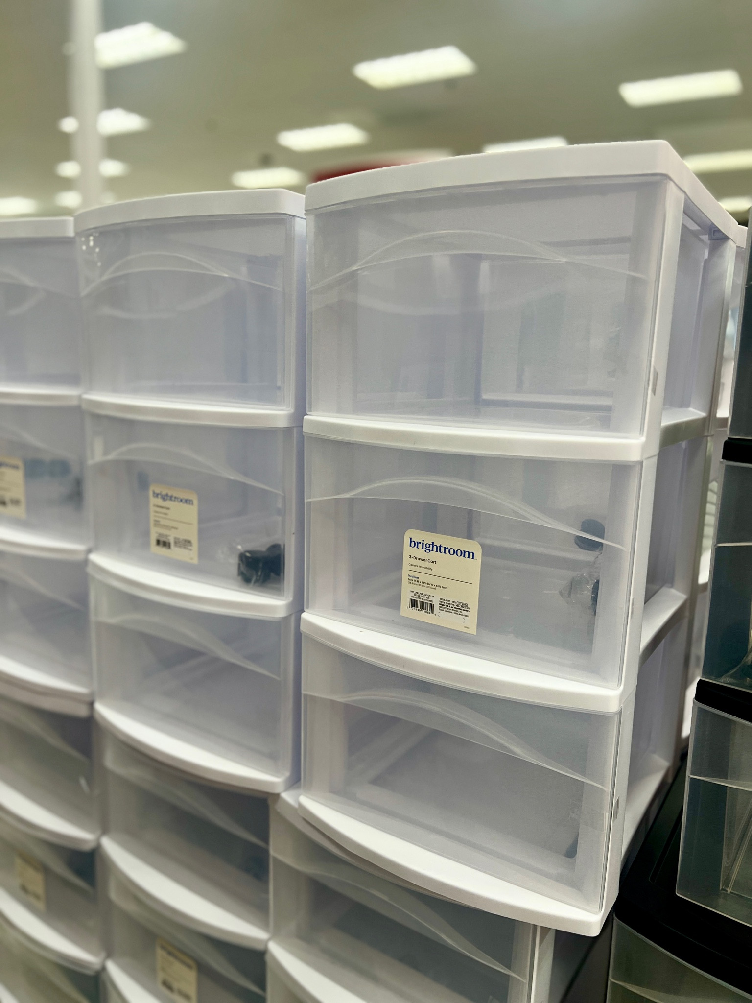 3 bin plastic storage 

20% off one time purchase for college students when you verify your college status on the Target app 

#LTKSaleAlert #LTKHome #LTKU