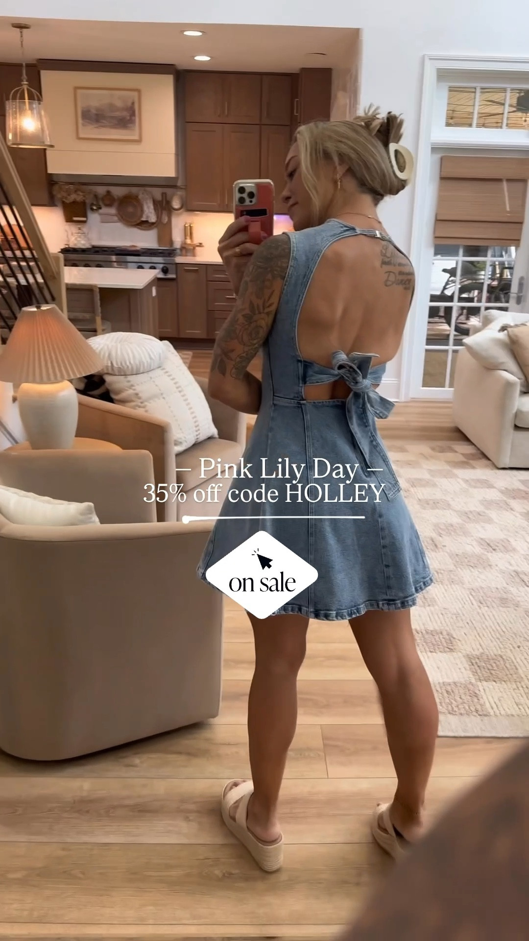 Annual Pink Lily day today!!! 🎀🌼 they bumped my code HOLLEY up to 35% off sitewide today AND donating 10% of all orders until they reach $10,000 to the National Breast Cancer Foundation in support of breast cancer awareness and research! 💕 

Ootd / pink lily haul / casual / cute / neutrals / Holley Gabrielle / reel / try on haul / petite style 

#LTKFindsUnder100 #LTKSeasonal #LTKSaleAlert