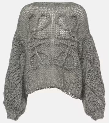 Anagram open-knit mohair-blend sweater | Mytheresa (UK)