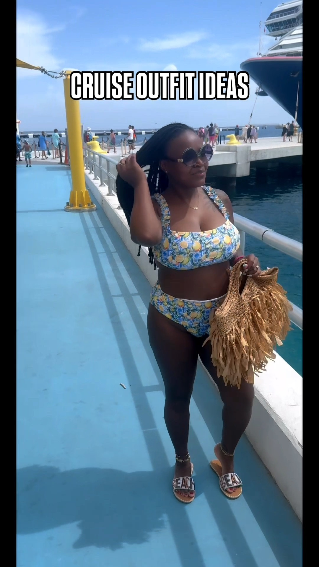 As I’m packing for our family cruise for my husband’s birthday, I realized I never shared ALL the looks I wore on my bestie’s birthday cruise two weeks ago!! 

That cruise HEALED me. It refueled me. It gave me the reset I didn’t even realize
 I needed.

I literally came home feeling refreshed, inspired, and EXCITED to plan and get ready for the rest of the year!!! Sometimes you really just need to get away, get dressed, have fun, and pour back into YOU. 

And now I’m getting ready for my next cruise… except this time it’s a FAMILY cruise and I’ll be catering to a toddler the entire time. BUT BABY… I will STILL be CUTE!!!

And you already know I’ll be documenting EVERY LOOK because if I’m going to be chasing a toddler around a cruise ship, I might as well look good doing it! 

So with all of that said… here’s EVERYTHING I wore on my bestie’s birthday cruise! 

I linked everything I can find on my LTK, so go check it out and start planning your next vacation wardrobe too!

#CruiseStyle #CruiseOutfits #CruiseFashion #VacationStyle #VacationOutfits

#LTKSwim #LTKTravel #LTKootd