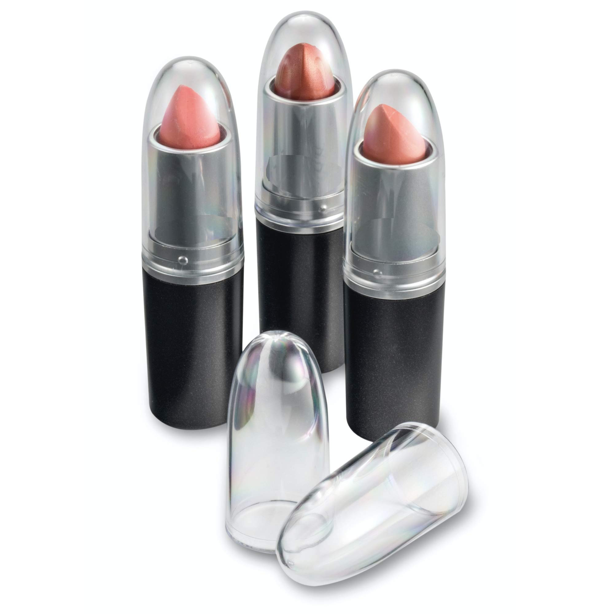 byAlegory Clear Lipstick Caps Compatible With MAC - Replaces Original Cap To See Your Favorite Li... | Amazon (US)