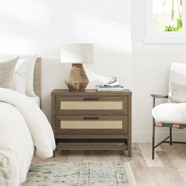 Barros 2-Drawer Nightstand | Wayfair North America