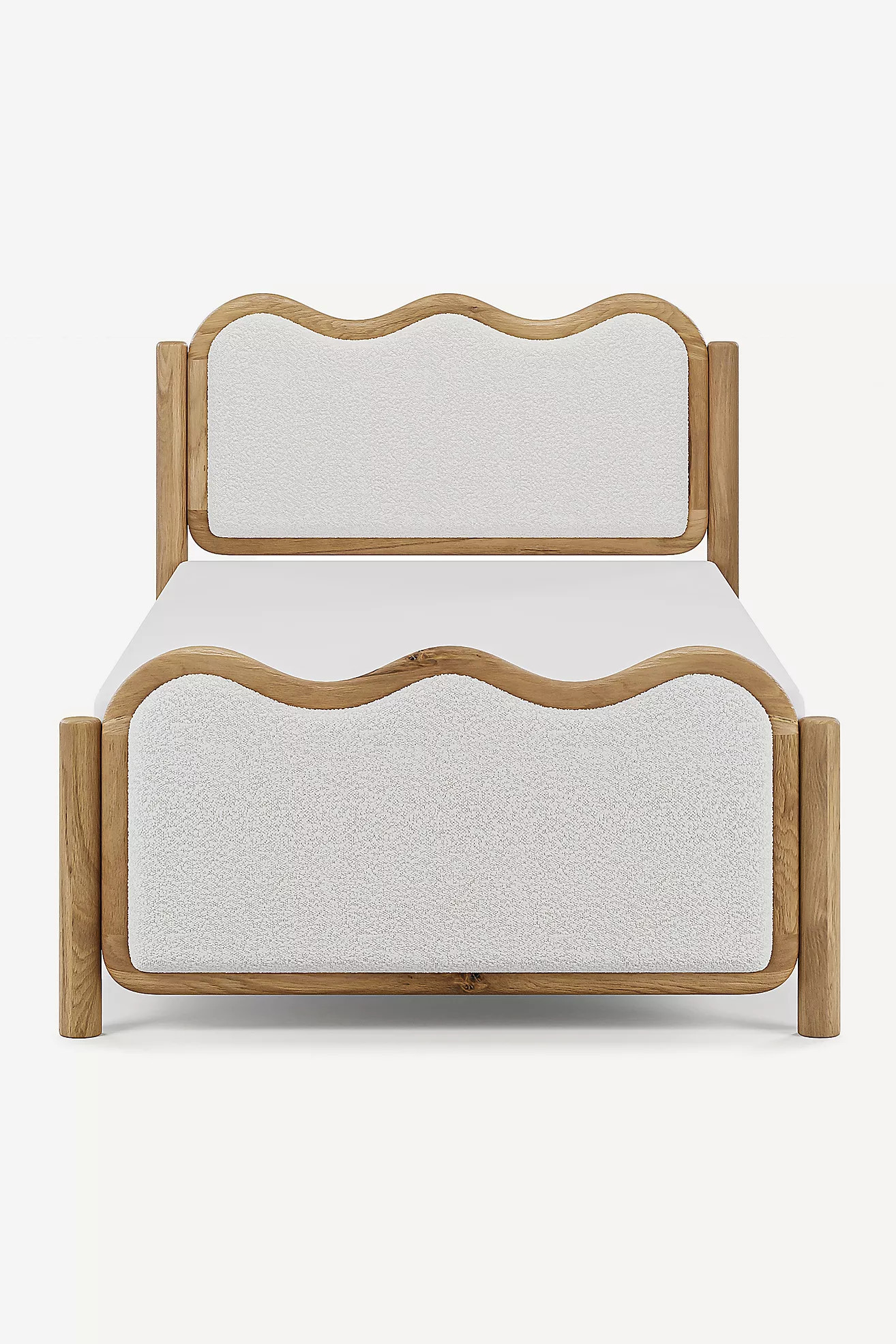 Swirl Bouclé Bed | Anthropologie (US)