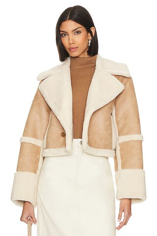 Tularosa Cindi Jacket in Hazelnut Brown from Revolve.com | Revolve Clothing (Global)