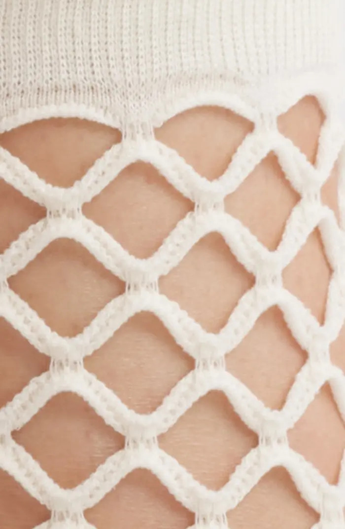 Netted Crew Socks | Nordstrom