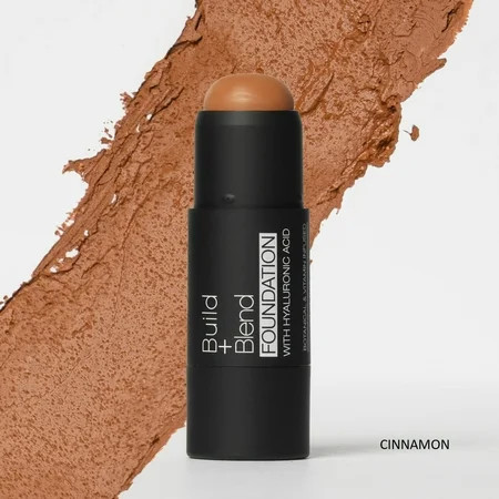 Palladio BUILD + BLEND Foundation Stick Contour Stick for Face Professional Makeup for Perfect Look 0.25 Ounce (Cinnamon) | Walmart (US)