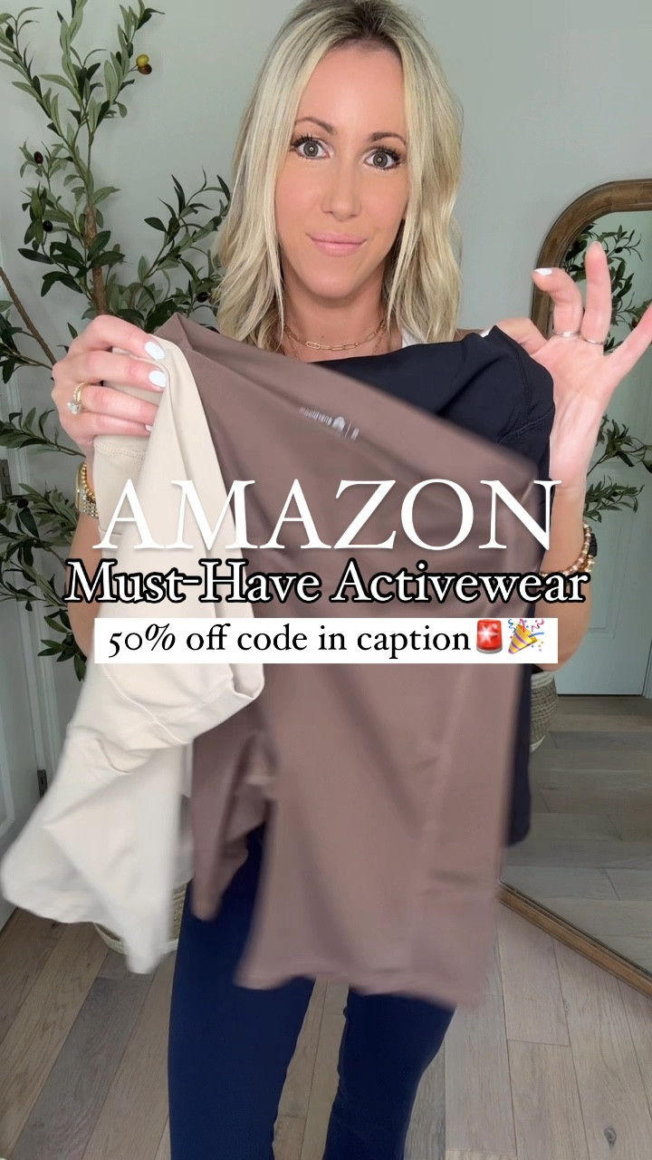 Who loves easy, summer pieces that you can wear on repeat? You asked for a padded tank and I found one friends! Plus, these biker shorts are 50% off with my code 50BQ9OZ9 🚨🎉 The biker shorts are buttery soft, light and breathable, and they don’t ride up!

Wearing small in both. Perfect for exercising, travel, errands, and lounging!

activewear, biker shorts, tank top, padded tank, padded top, workout outfit, exercise outfit, errands outfit, travel outfit, lounge outfit, summer outfit, amazon outfit 

#LTKSaleAlert #LTKActive #LTKFindsUnder50