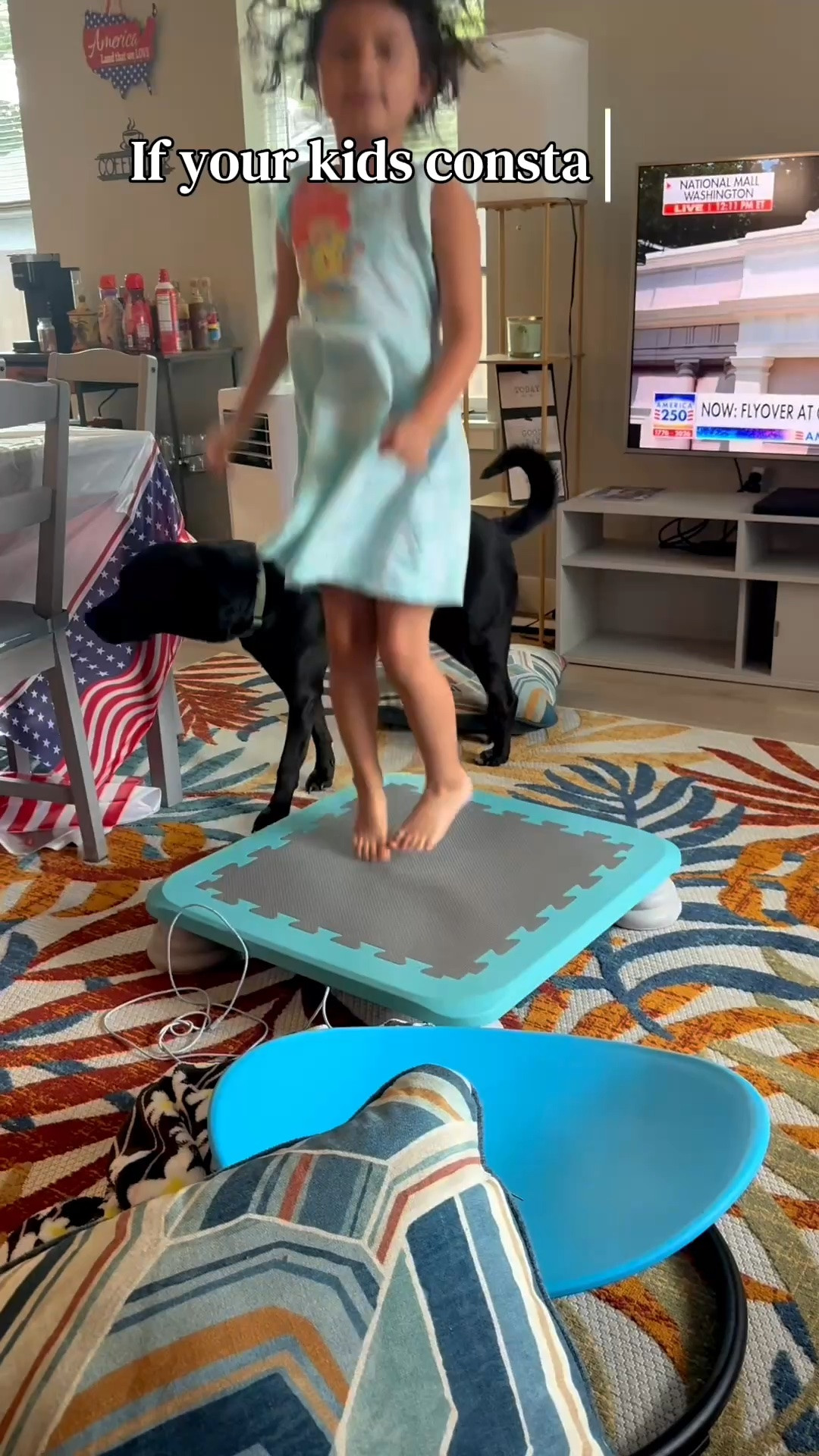 Parents—this might be the best energy burner you’ll buy all year! 🤩💥

Meet the Explorinox Mini Trampoline—the perfect way for kids to jump, bounce, play, and get their wiggles out indoors! 🦘✨

✔️ Non-slip base for added stability
✔️ Great for active play & sensory input
✔️ Perfect for rainy days and indoor fun
✔️ Helps keep little ones moving while having a blast!

Whether it’s playtime, sensory breaks, or just burning off extra energy, this mini rebounder is a total win. 🙌

🎉 Your kids will love it… and you’ll love the quiet after they bounce it out. 😉

#KidsActivities #SensoryPlay #MiniTrampoline #IndoorPlay #ToddlerLife

#LTKmomlife #LTKHome #LTKKids