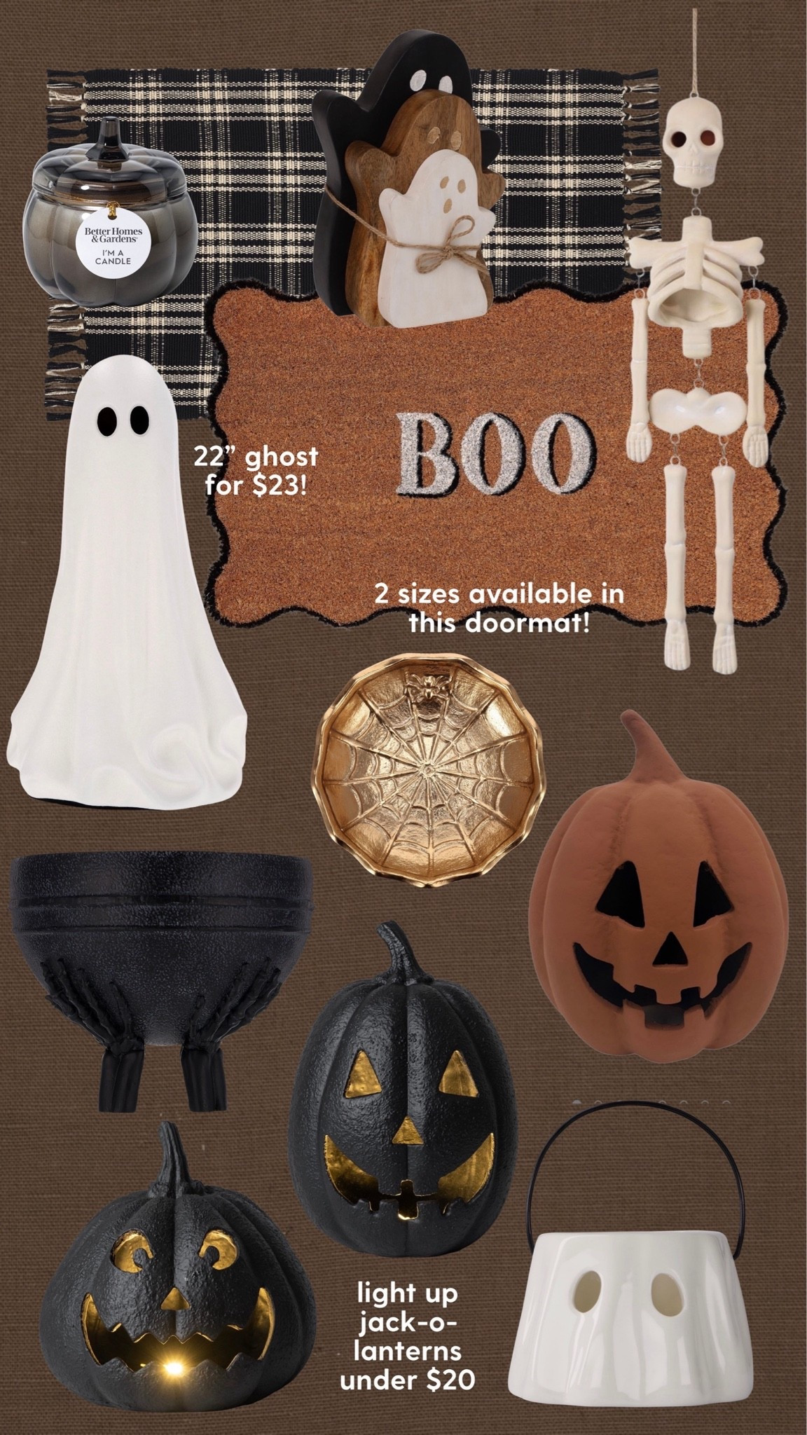 Walmart halloween!

#walmart #halloween #deocr #spooky

#LTKHome #LTKSeasonal #LTKmomlife