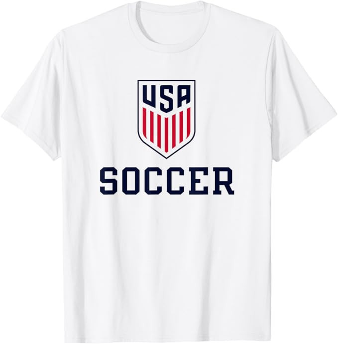 United States Soccer Icon White USMNT Officially Licensed T-Shirt | Amazon (US)