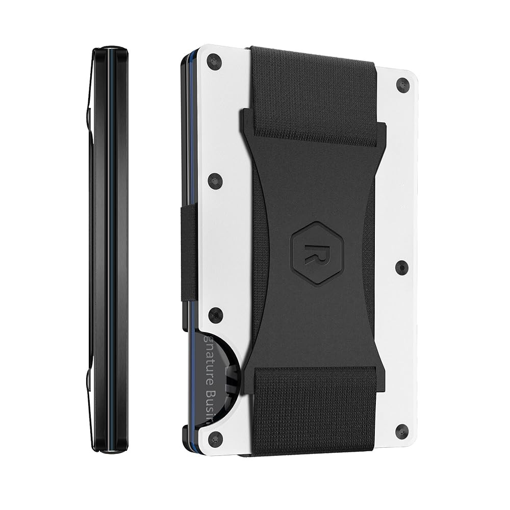 Ridge Wallet for Men - Slim Minimalist Compact Wallet and Card Holder, RFID Protected Front Pocke... | Amazon (US)