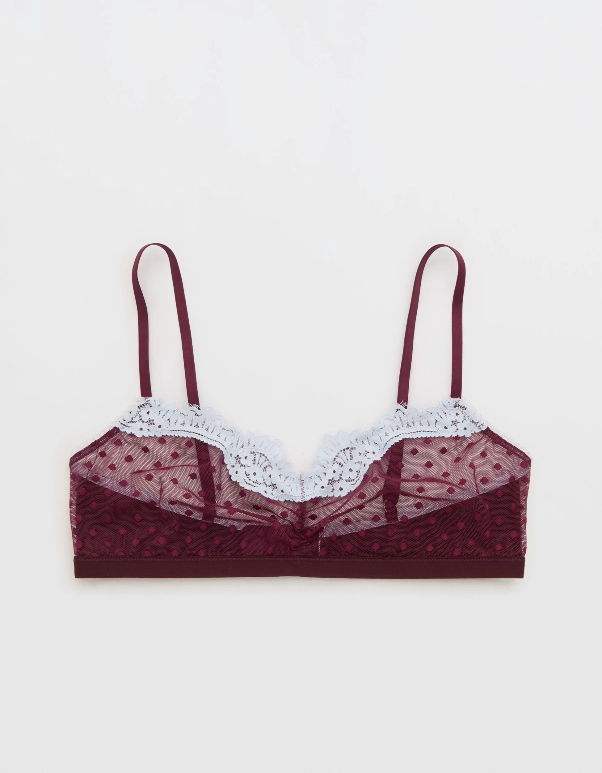 Show Off Sheer Happiness Lace Bralette | Aerie