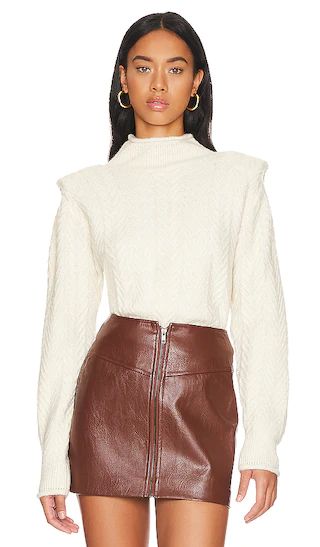 ASTR the Label Carlota Sweater in Cream. - size M (also in L, S) | Revolve Clothing (Global)