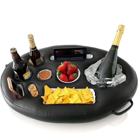 Premium Floating Drink Holder for Pools & Hot Tub – Beach & Outdoor Cup Holder – Fun, Versatile & Po | Walmart (US)