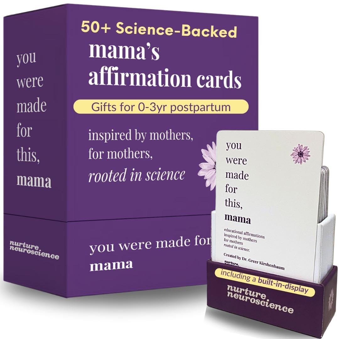 New Mom Affirmation Cards | 55 Science-Backed Daily Affirmations for Postpartum Support | postpar... | Amazon (US)